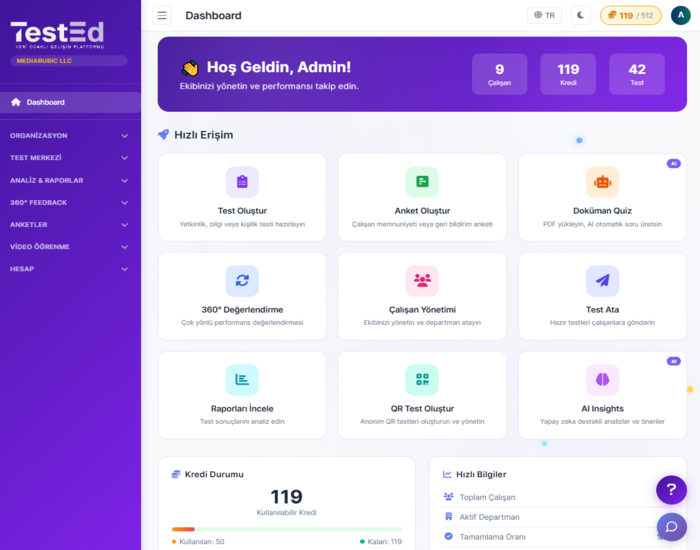 Hemen Ücretsiz Başlayın